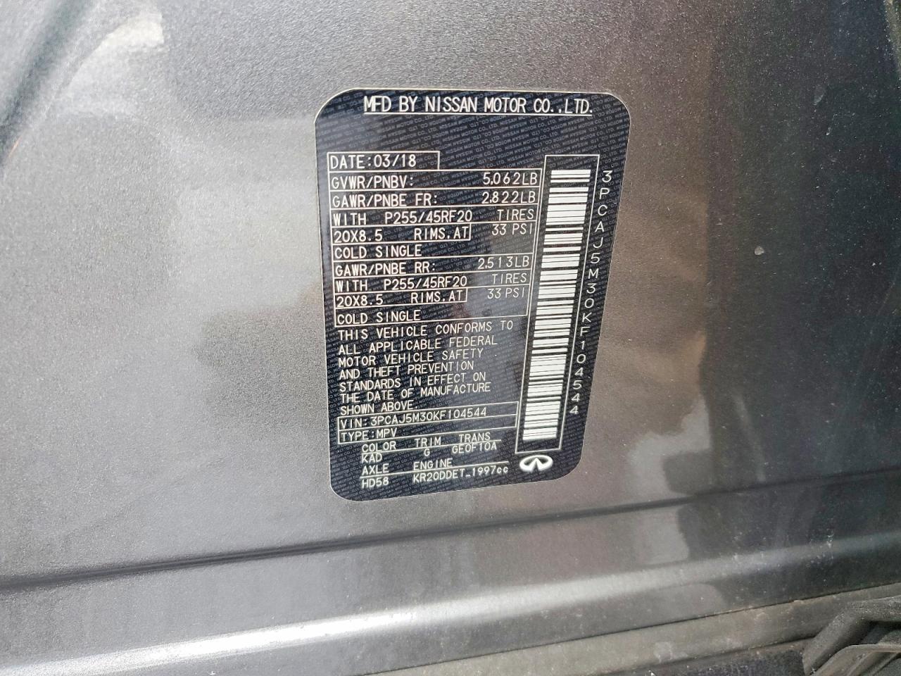 2019 Infiniti Qx50 Essential - zdjęcie 13