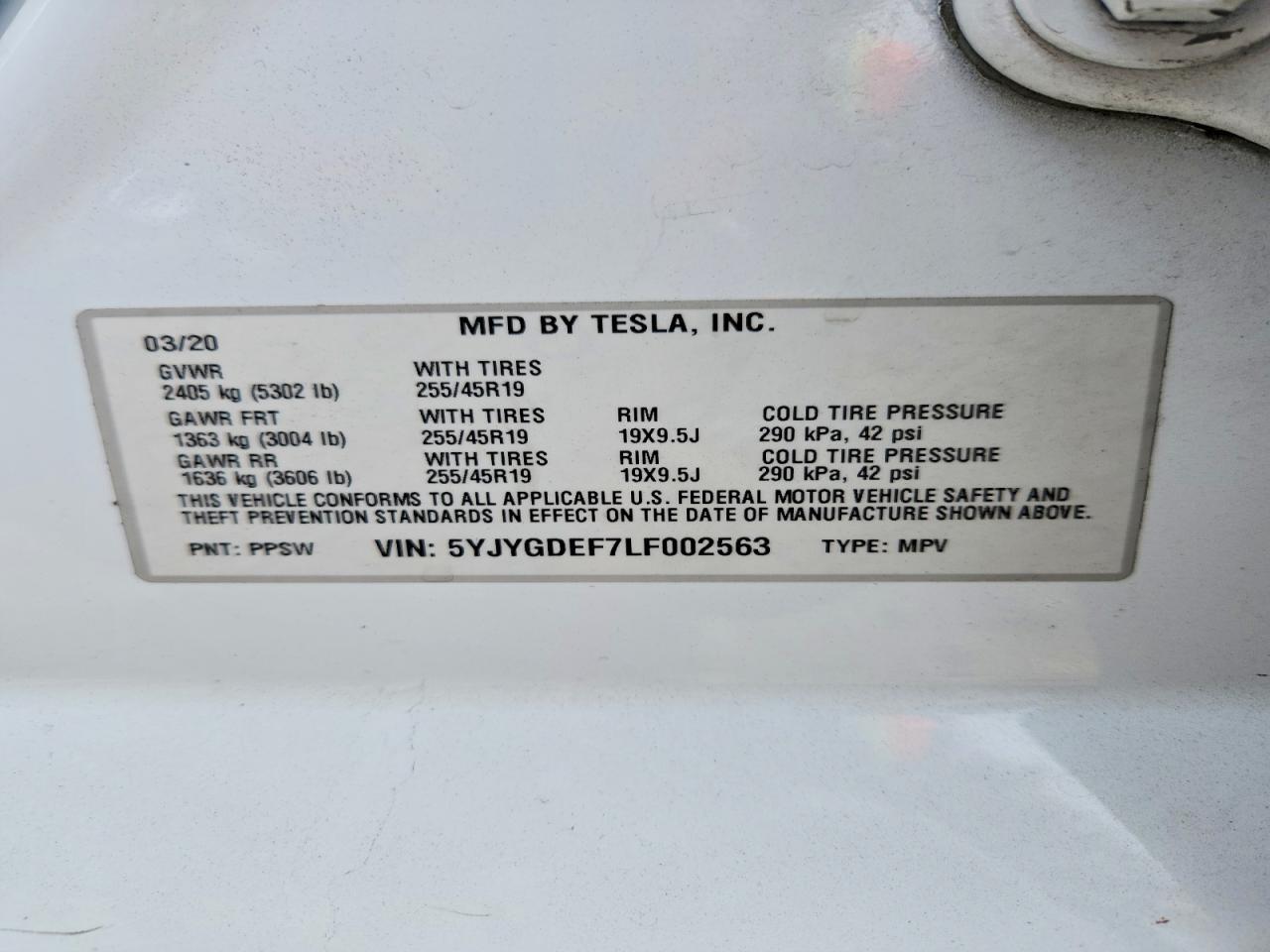 2020 Tesla Model Y - zdjęcie 12