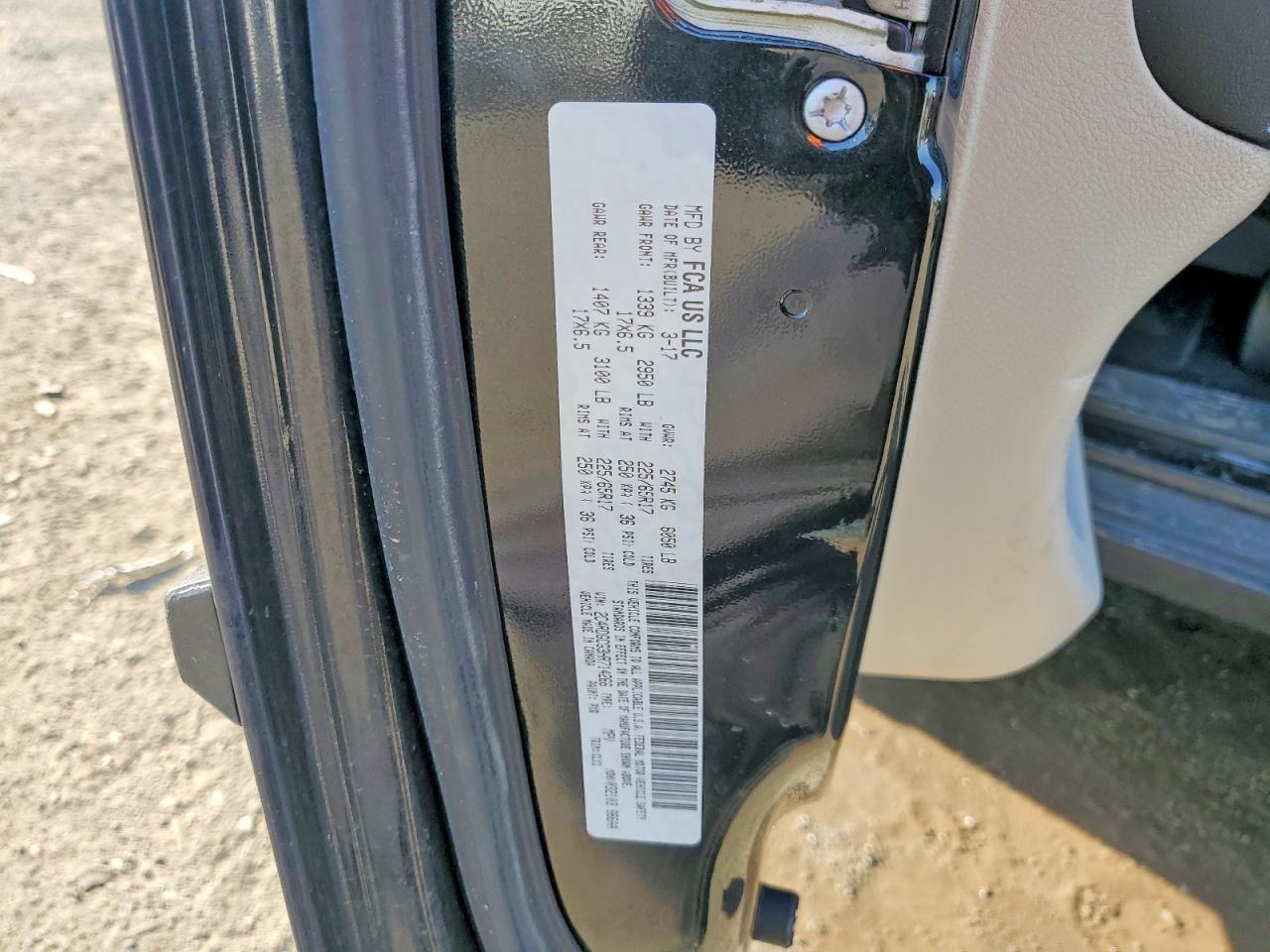 2017 Dodge Grand Caravan Sxt - zdjęcie 13