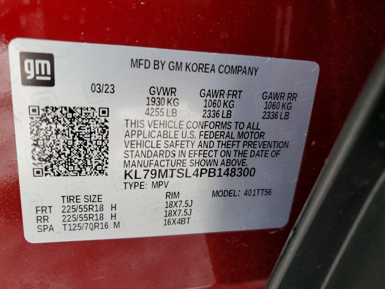 2023 Chevrolet Trailblazer Rs - zdjęcie 13