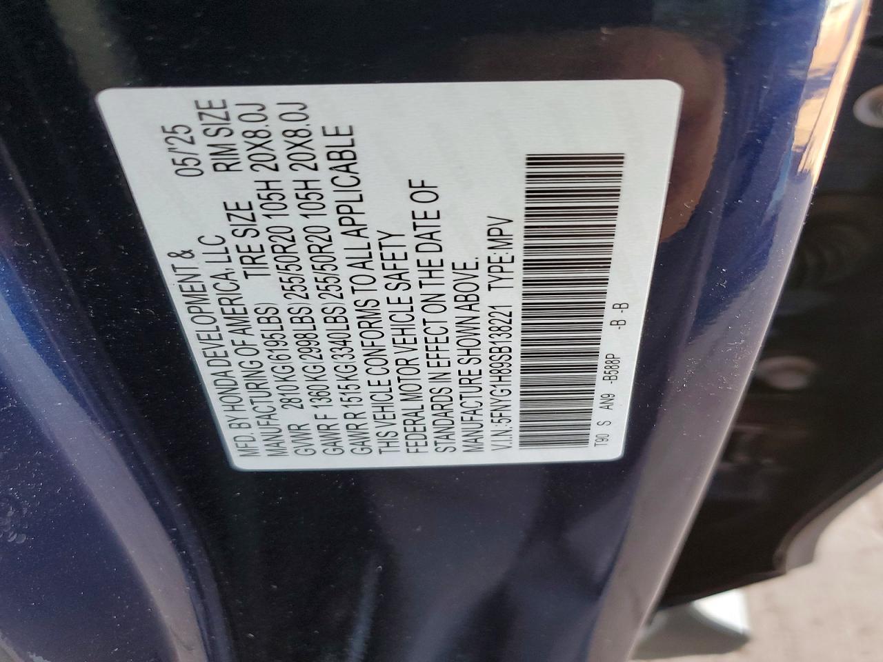 2025 Honda Pilot Elite - zdjęcie 13