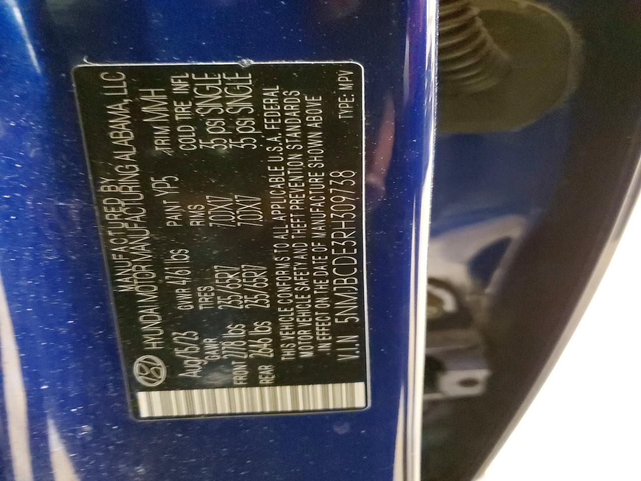 2024 Hyundai Tucson Sel - zdjęcie 13