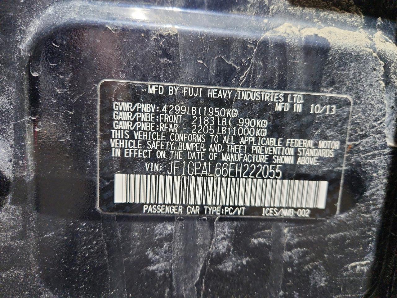 2014 Subaru Impreza Sport Premium - zdjęcie 13