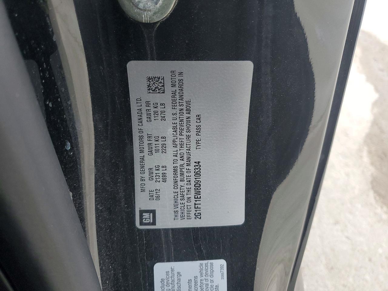 2013 Chevrolet Camaro 2Ss - zdjęcie 13