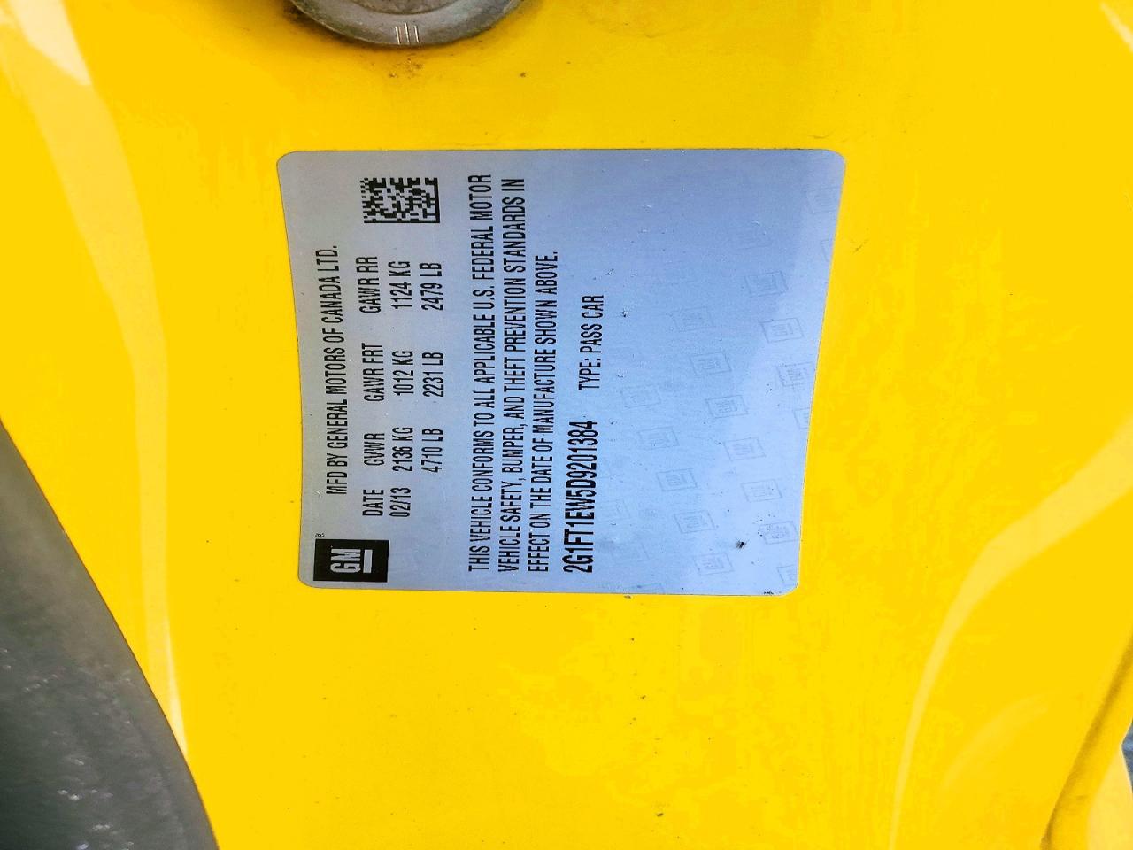 2013 Chevrolet Camaro 2Ss - zdjęcie 13