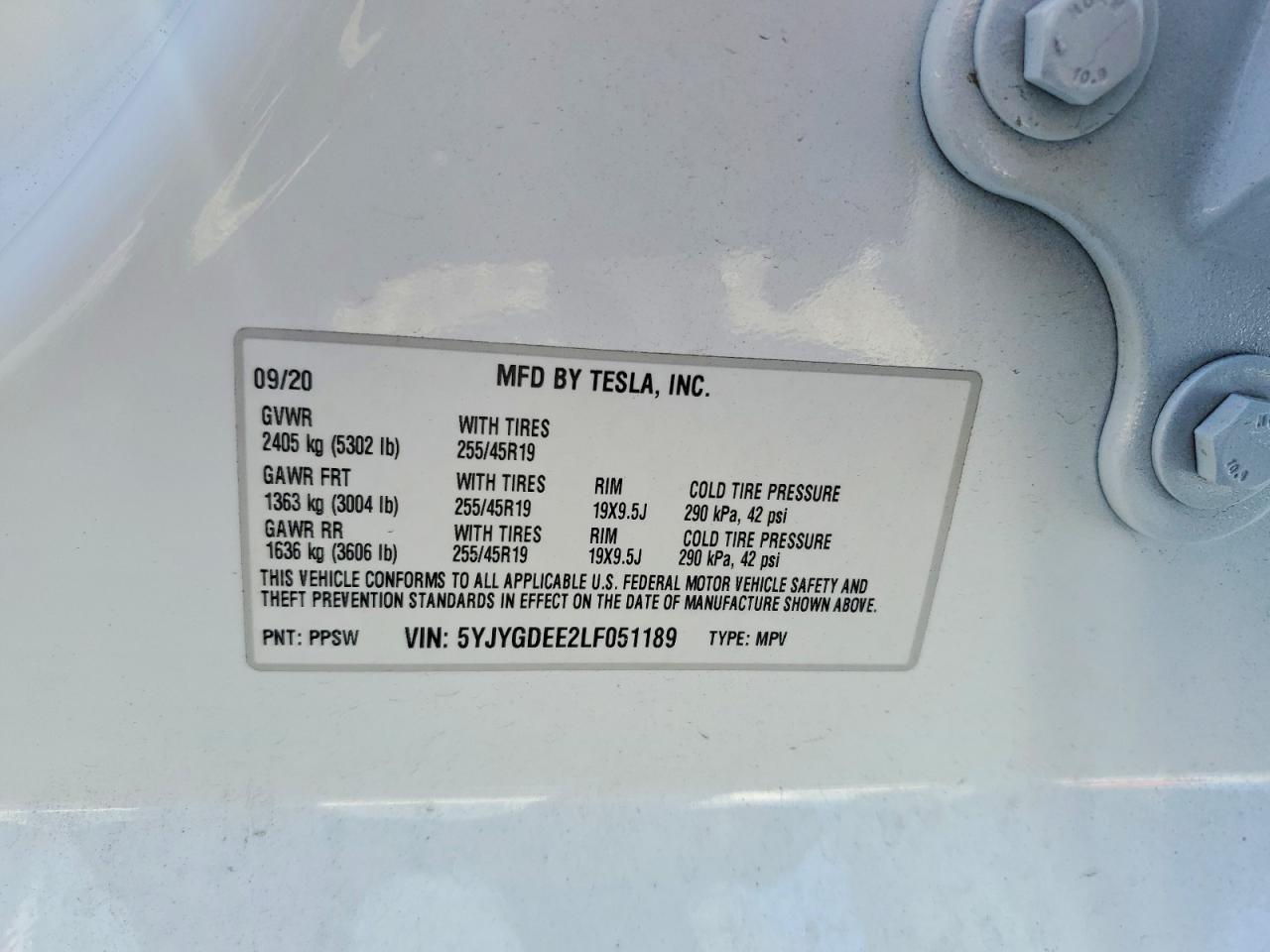 2020 Tesla Model Y - zdjęcie 12