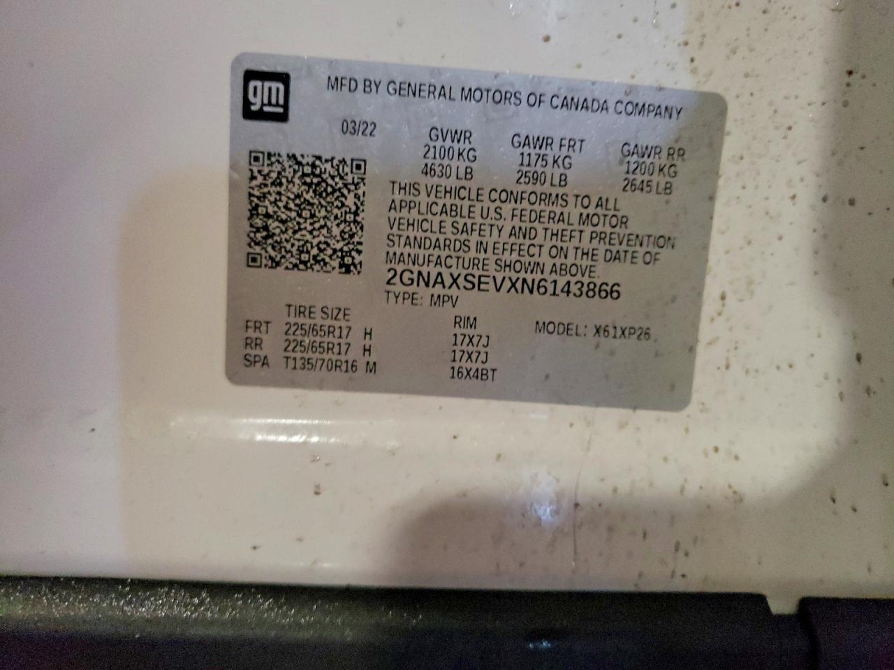 2022 Chevrolet Equinox Ls - zdjęcie 14