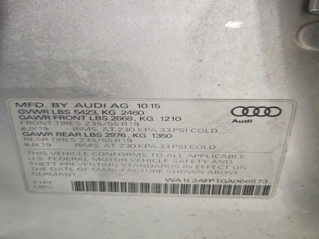 2016 Audi Q5 Premium Plus - zdjęcie 13