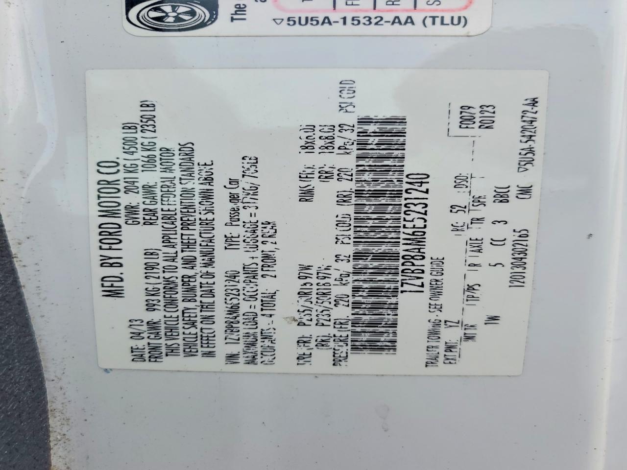 2014 Ford Mustang - zdjęcie 13