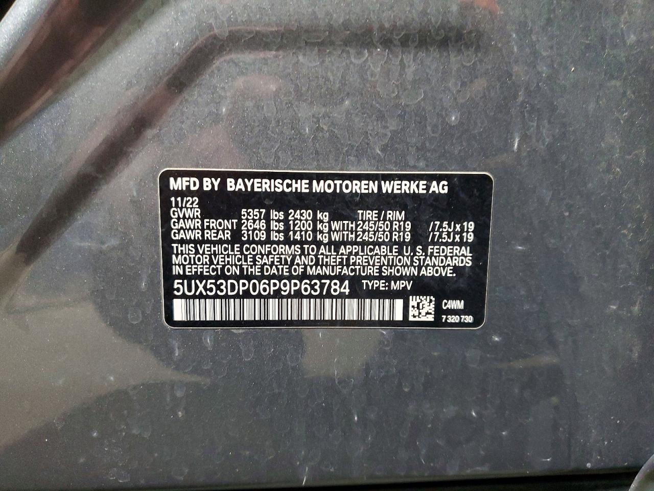 2023 BMW X3 xDrive30I - zdjęcie 14