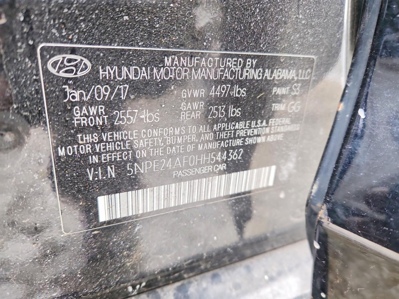 2017 Hyundai Sonata Se - zdjęcie 13