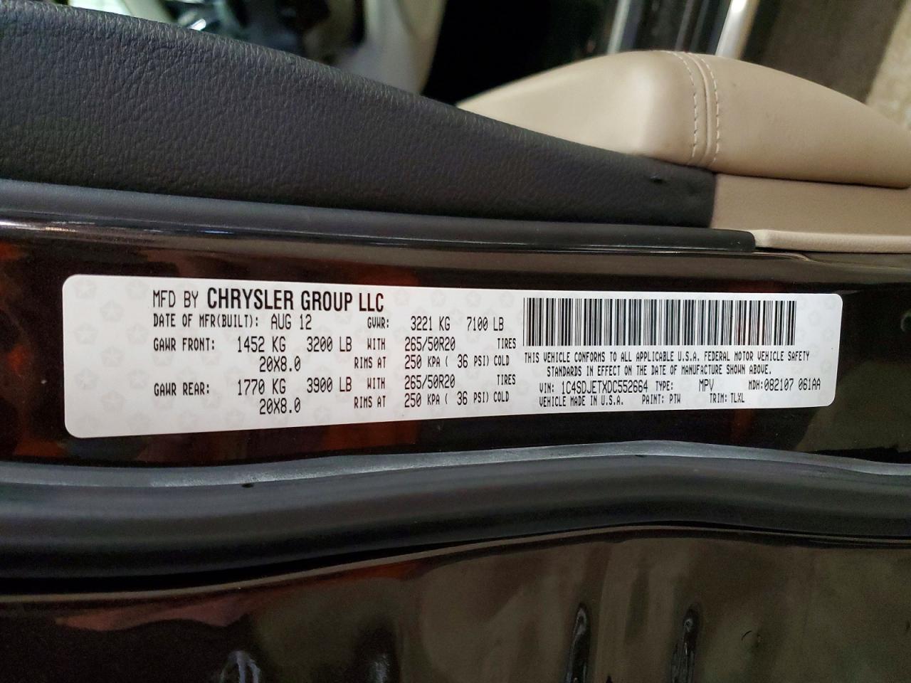 2013 Dodge Durango Citadel - zdjęcie 13