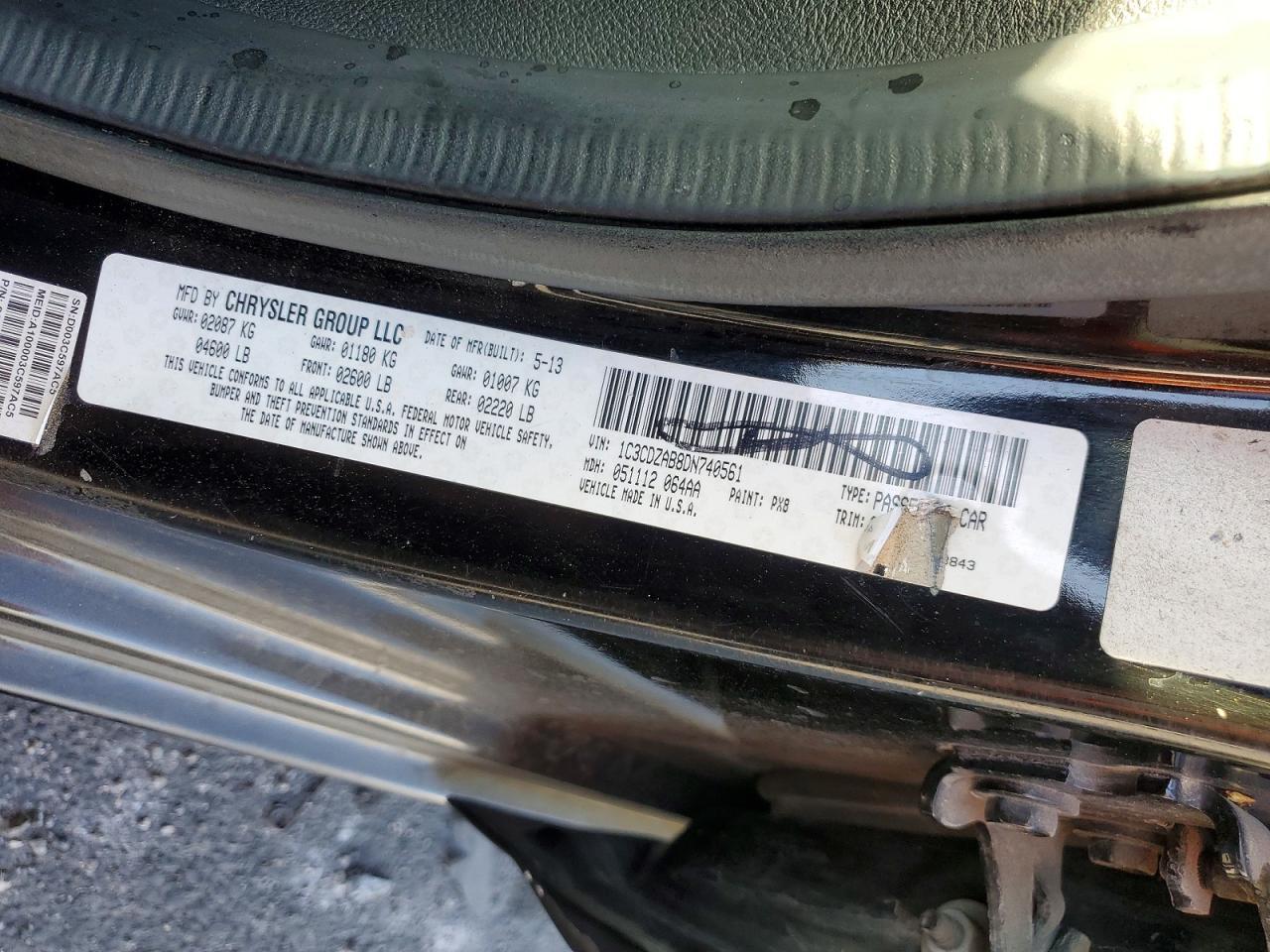 2013 Dodge Avenger Se - zdjęcie 12