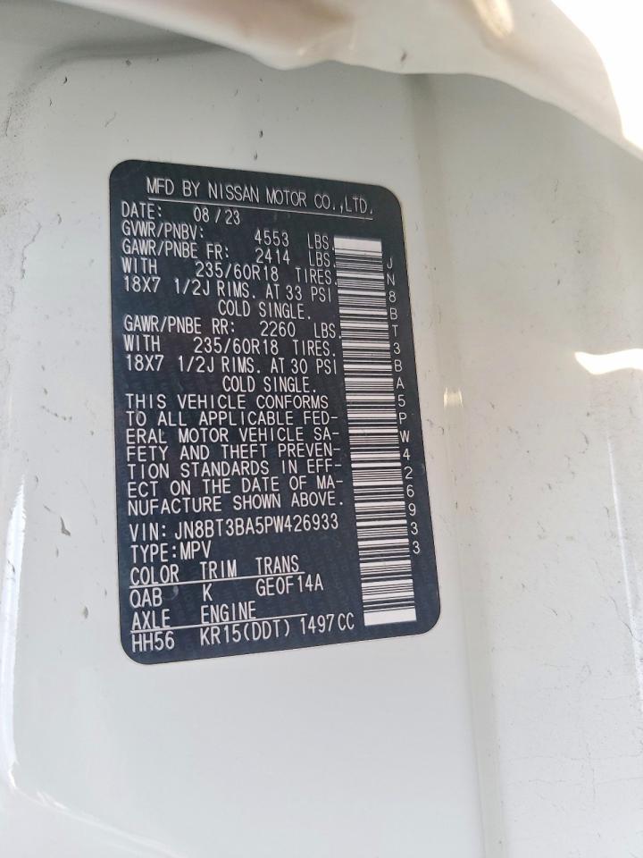 2023 Nissan Rogue Sv - zdjęcie 14