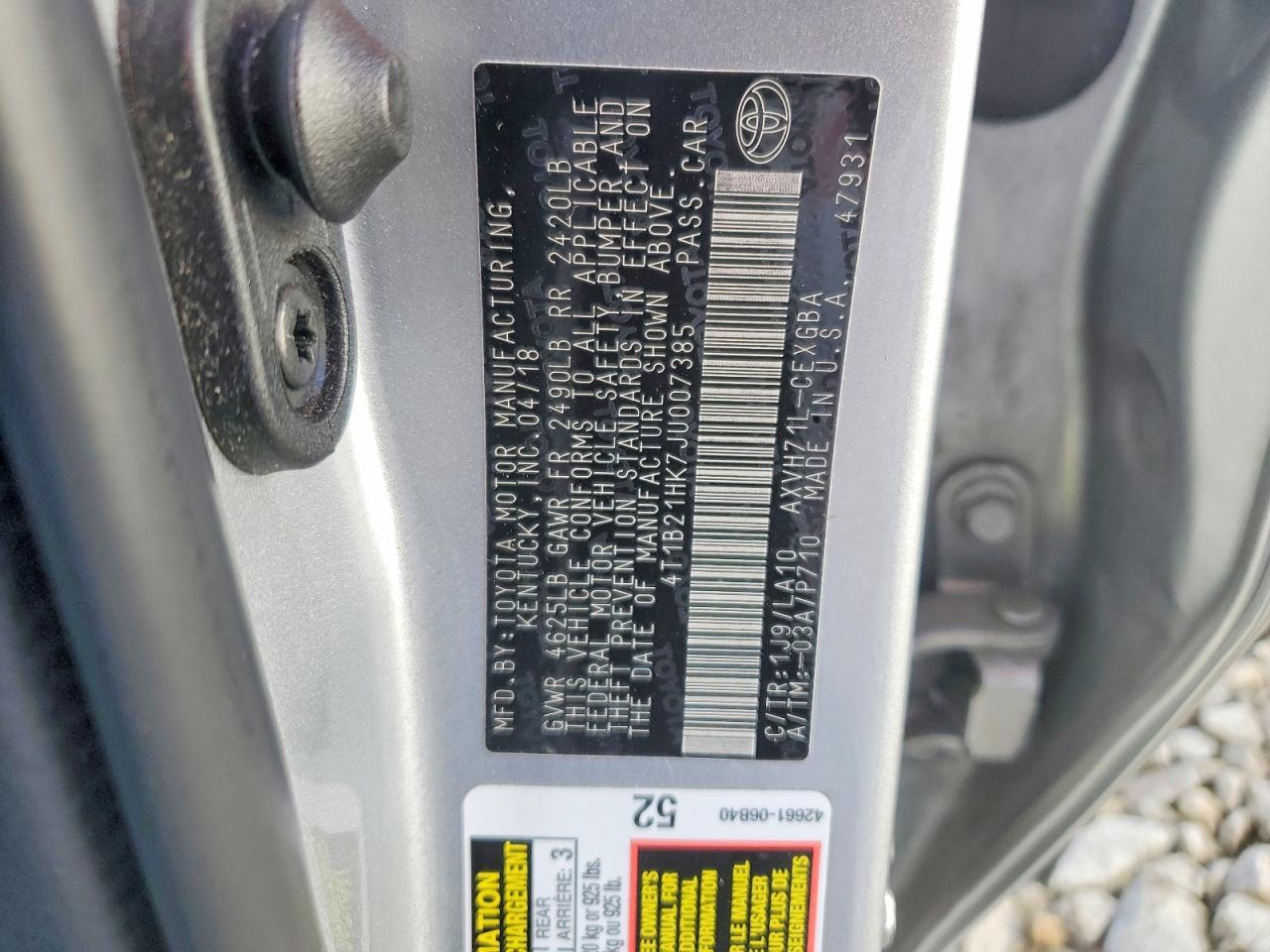 2018 Toyota Camry Hybrid - zdjęcie 12