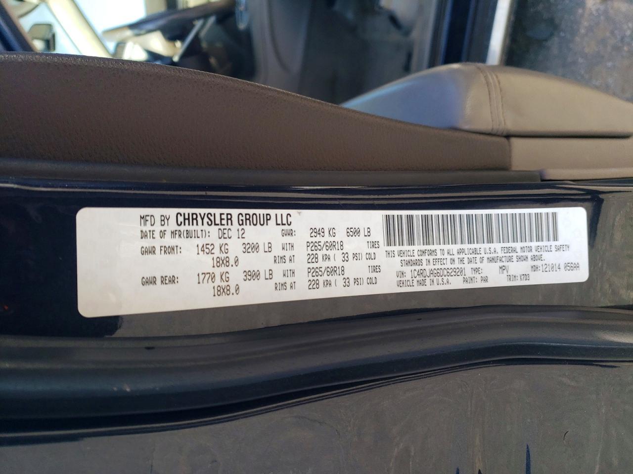 2013 Dodge Durango Sxt - zdjęcie 13