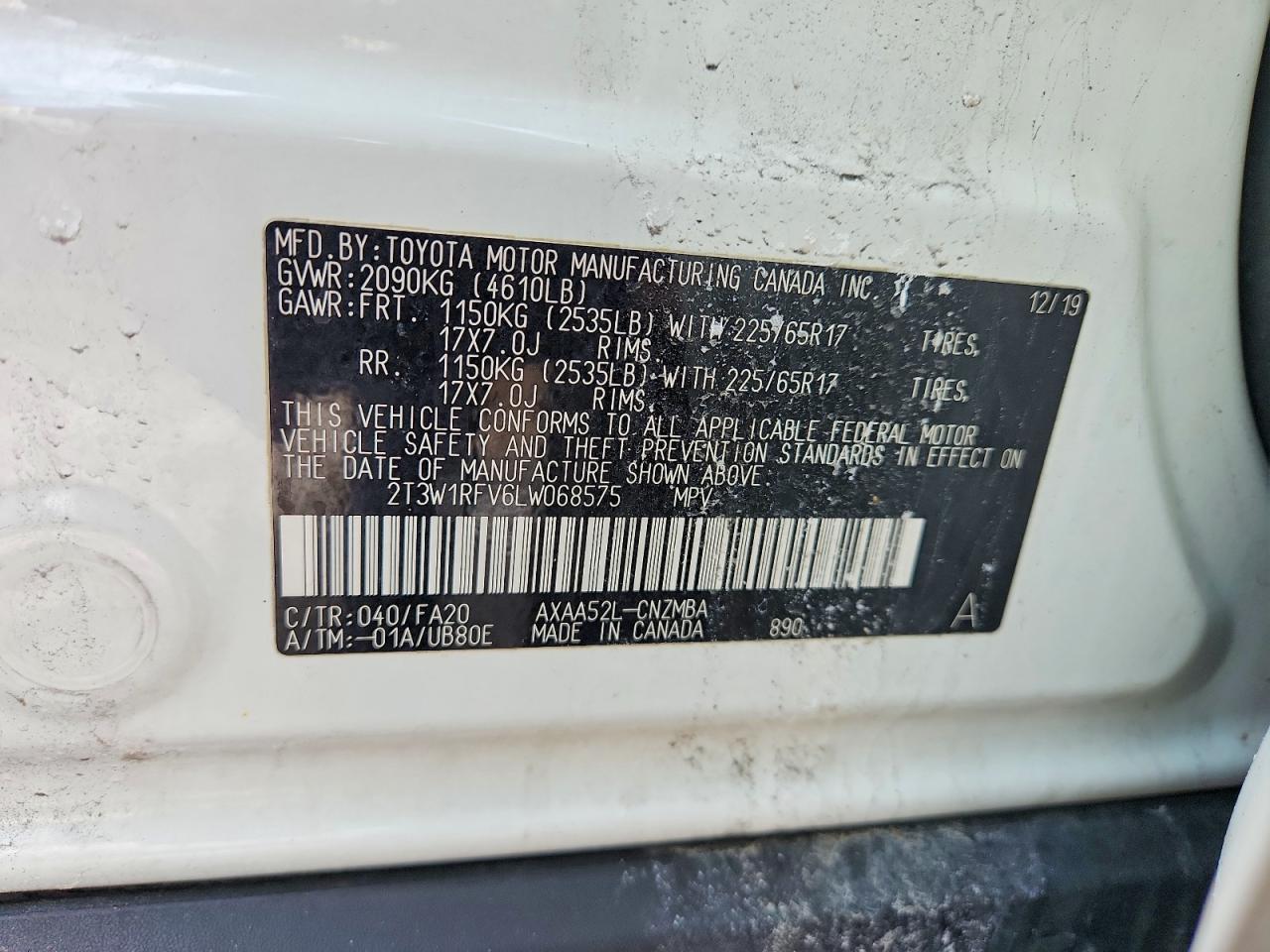 2020 Toyota Rav4 Xle - zdjęcie 14