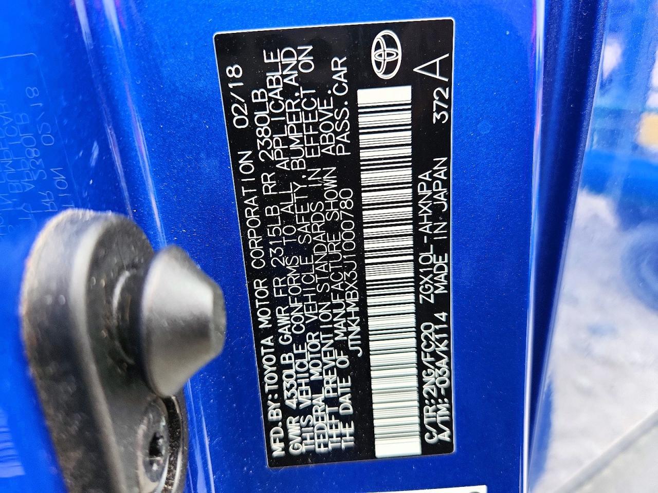 2018 Toyota C-Hr Xle - zdjęcie 13