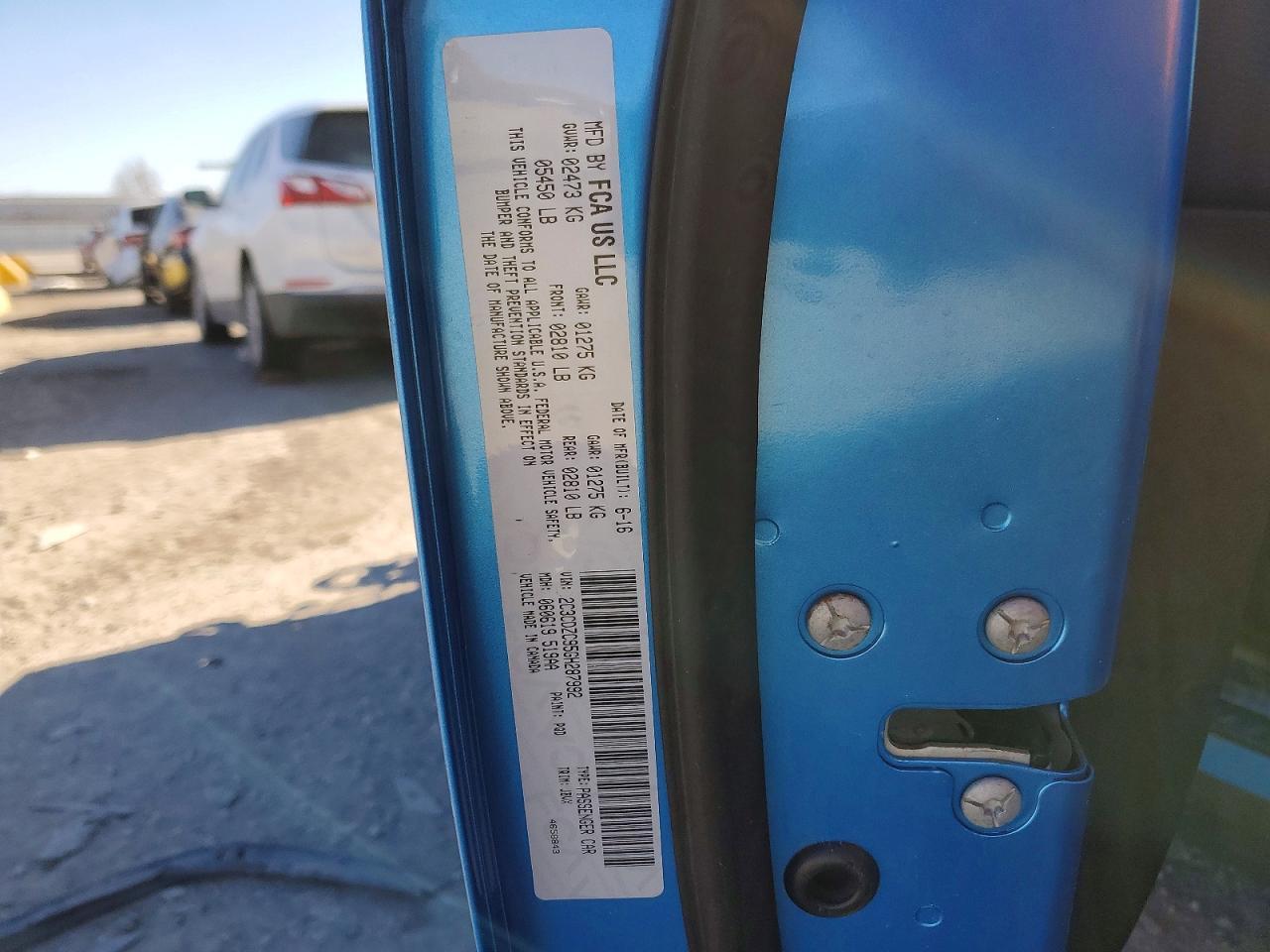 2016 Dodge Challenger Srt Hellcat - zdjęcie 12