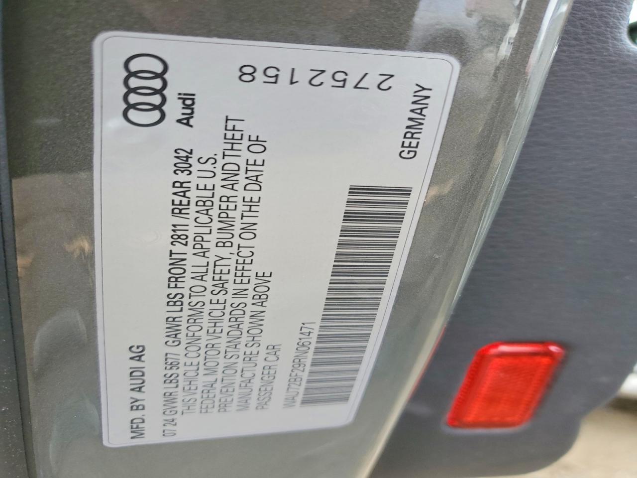 2024 Audi A6 Allroad Premium Plus - zdjęcie 12