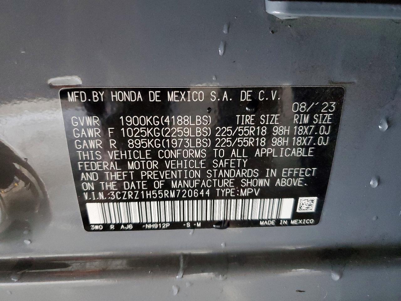 2024 Honda Hr-V Sport - zdjęcie 13