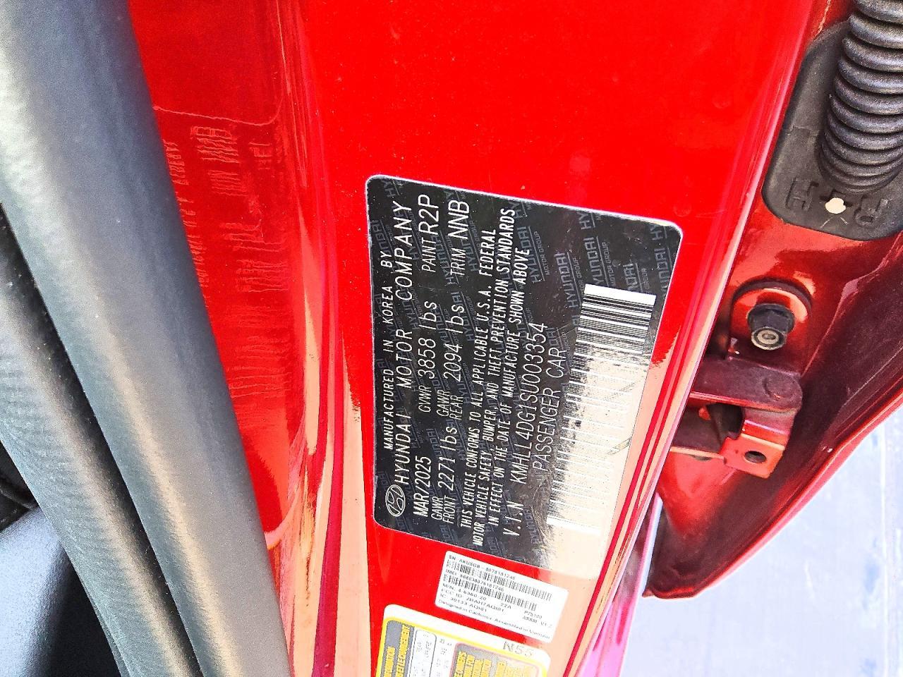 2025 Hyundai Elantra Se - zdjęcie 12