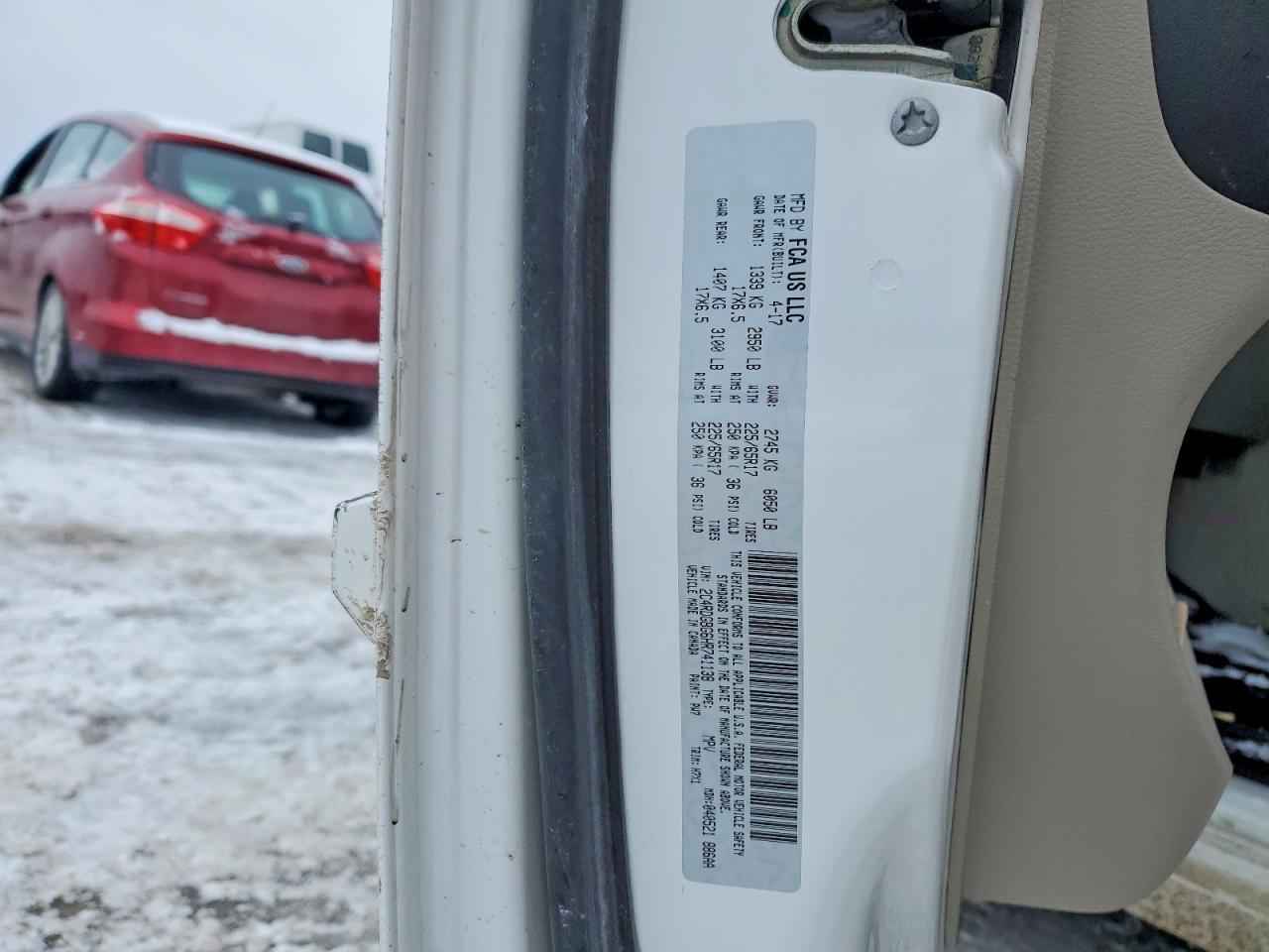 2017 Dodge Grand Caravan Se - zdjęcie 14