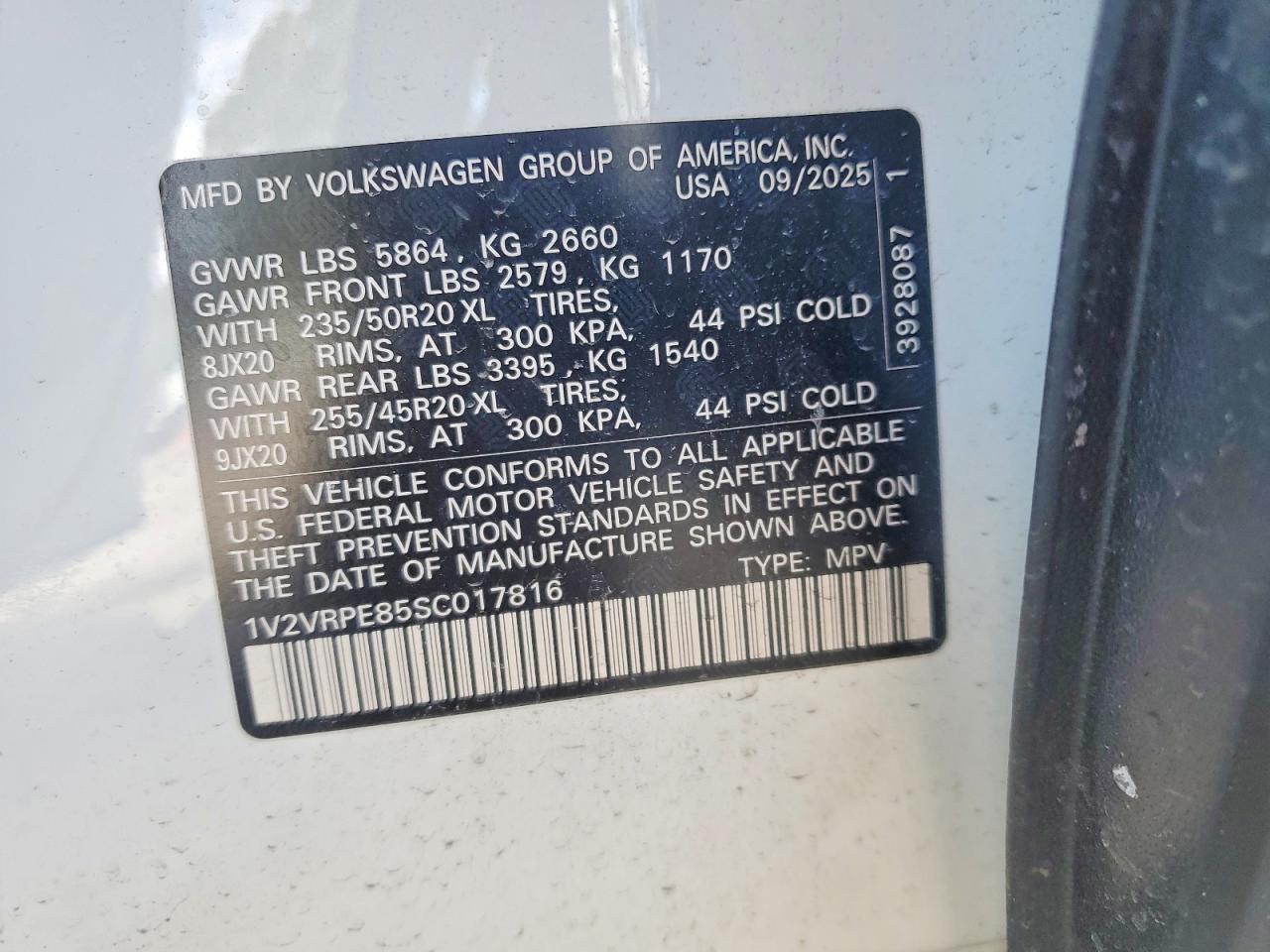 2025 Volkswagen Id.4 Pro S - zdjęcie 12