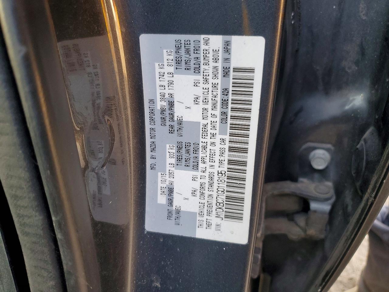 2016 Mazda Cx-3 Touring - zdjęcie 12