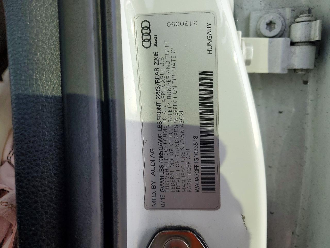 2016 Audi A3 Premium - zdjęcie 12