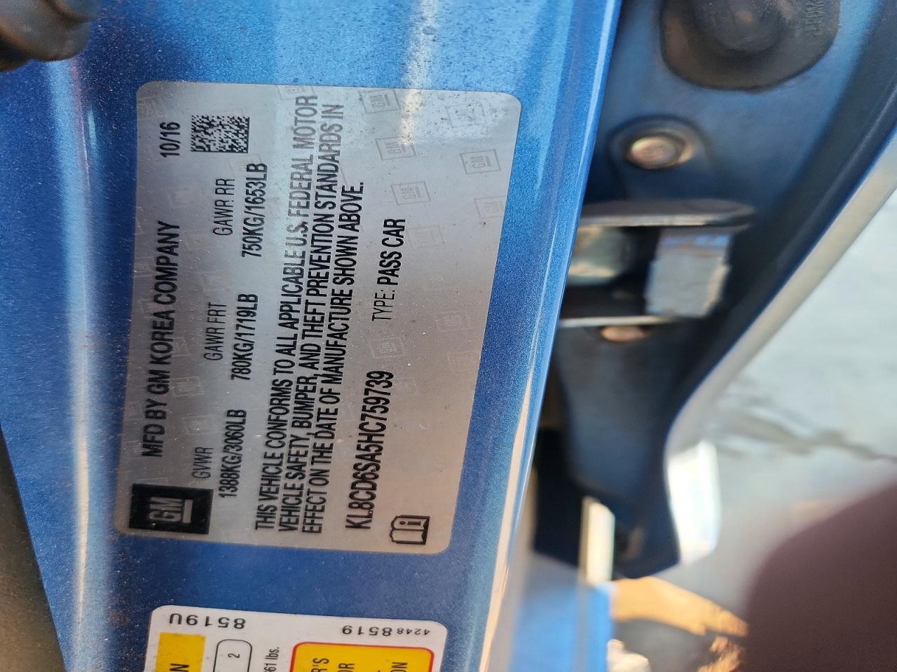 2017 Chevrolet Spark 1Lt - zdjęcie 13