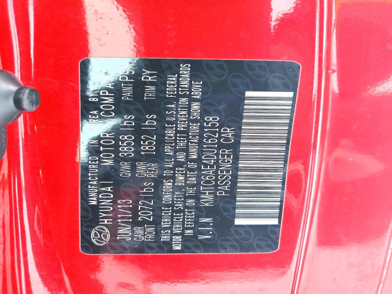 2013 Hyundai Veloster Turbo - zdjęcie 13