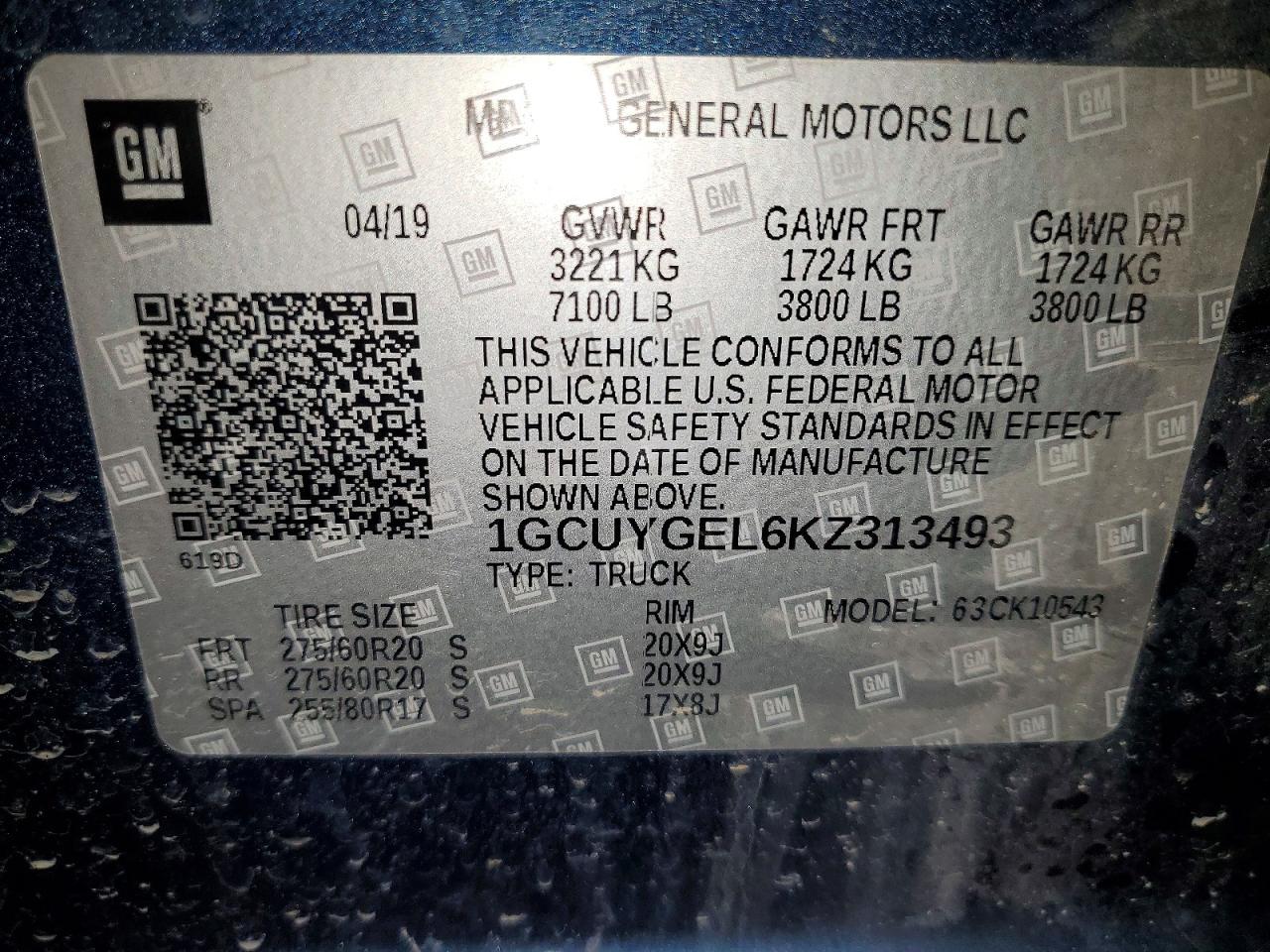 2019 Chevrolet Silverado K1500 Ltz - zdjęcie 12