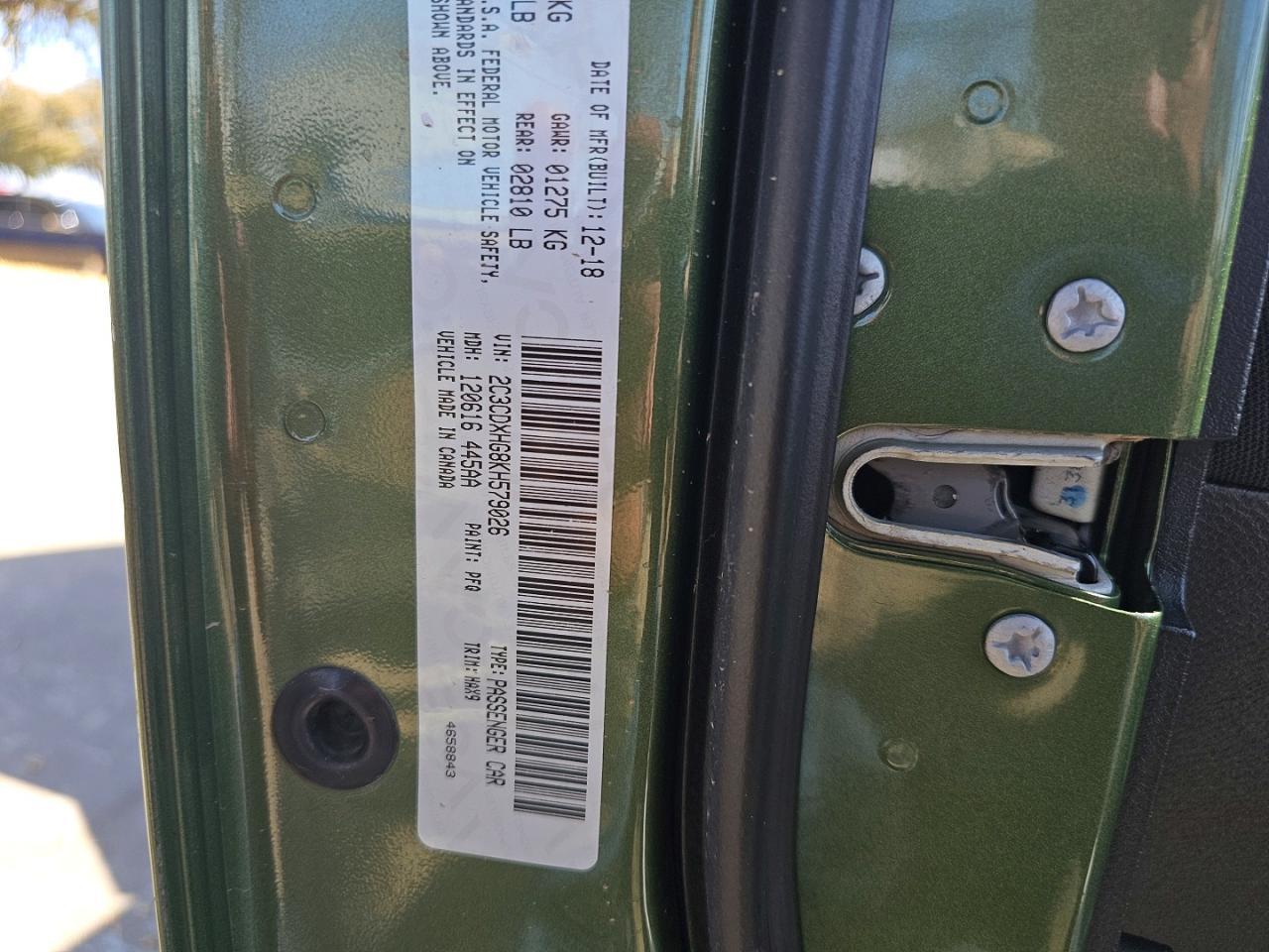 2019 Dodge Charger Gt - zdjęcie 10