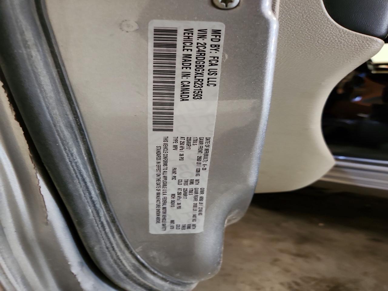 2020 Dodge Grand Caravan Se - zdjęcie 13