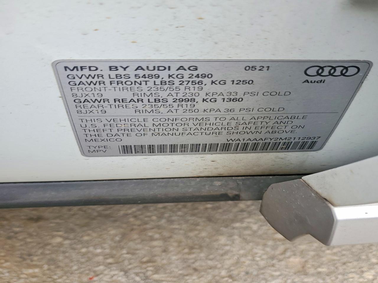 2021 Audi Q5 Premium - zdjęcie 13