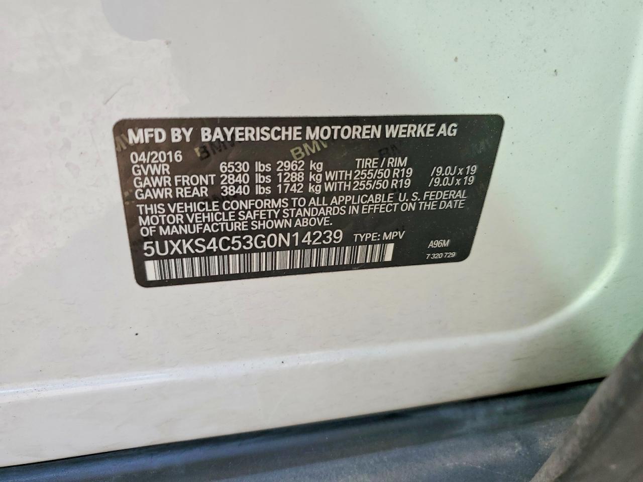 2016 BMW X5 xDrive35D - zdjęcie 12