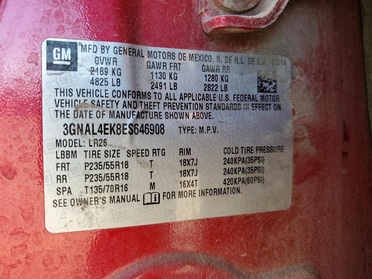 2014 Chevrolet Captiva Ltz - zdjęcie 13