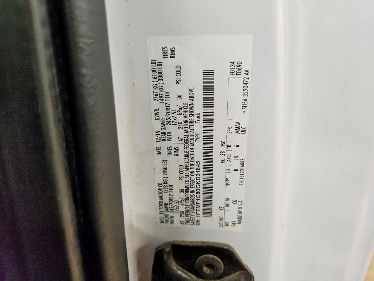 2016 Ford F150 - zdjęcie 12