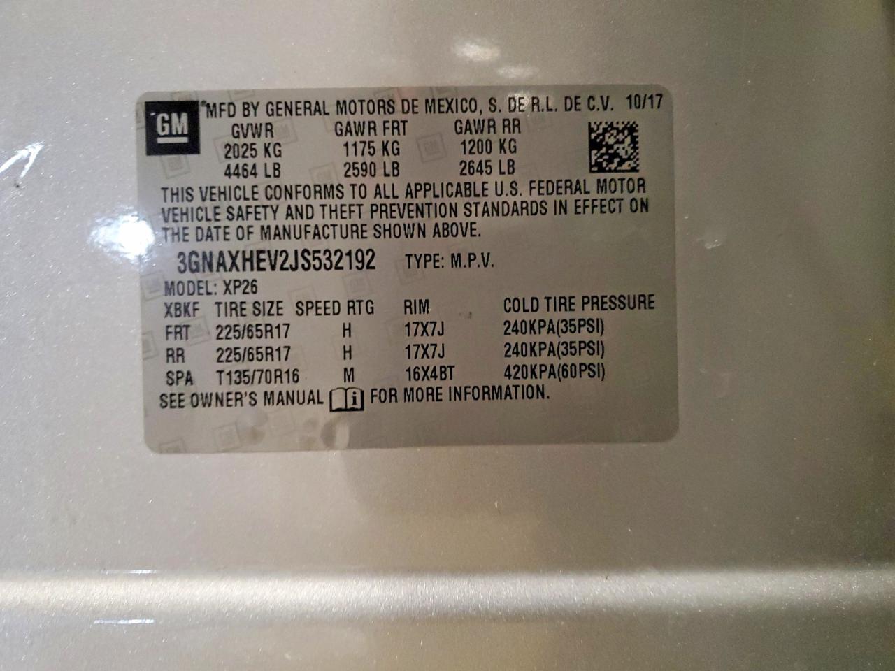 2018 Chevrolet Equinox Ls - zdjęcie 12