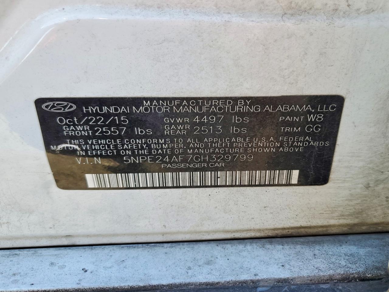 2016 Hyundai Sonata Se - zdjęcie 12