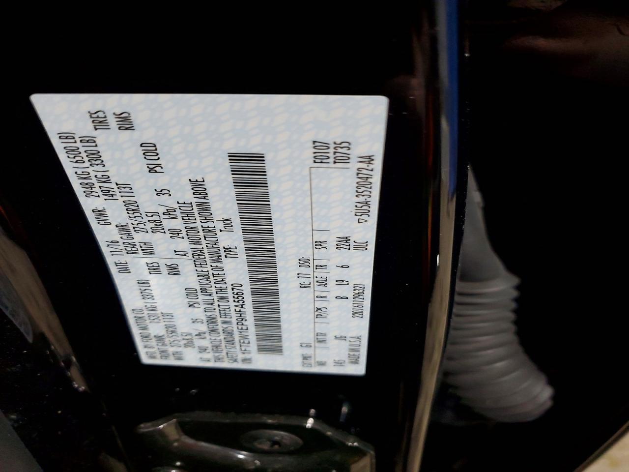 2017 Ford F-150 Xl - zdjęcie 12