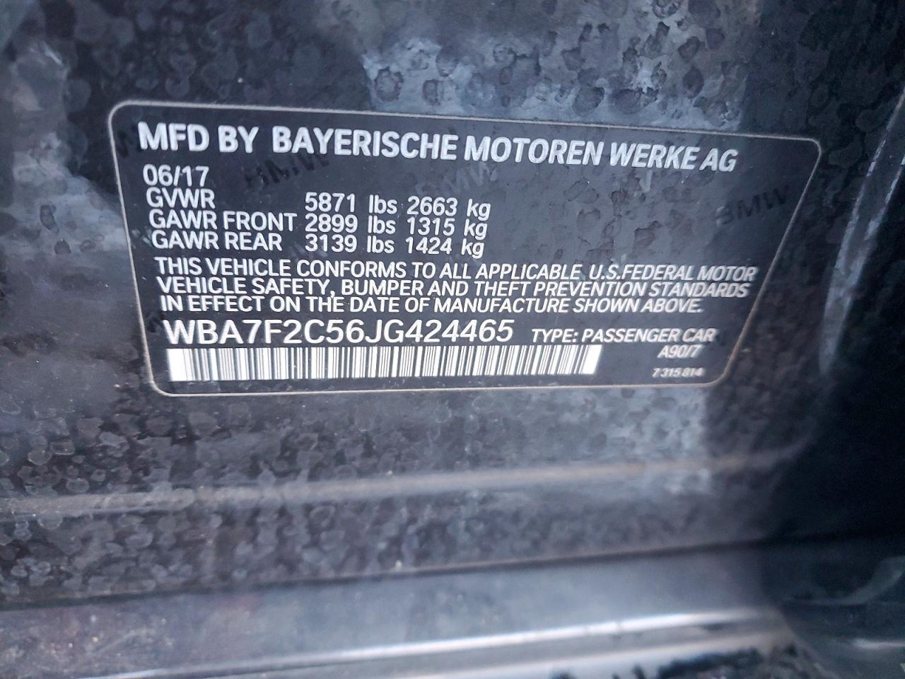 2018 BMW 750 Xi - zdjęcie 12