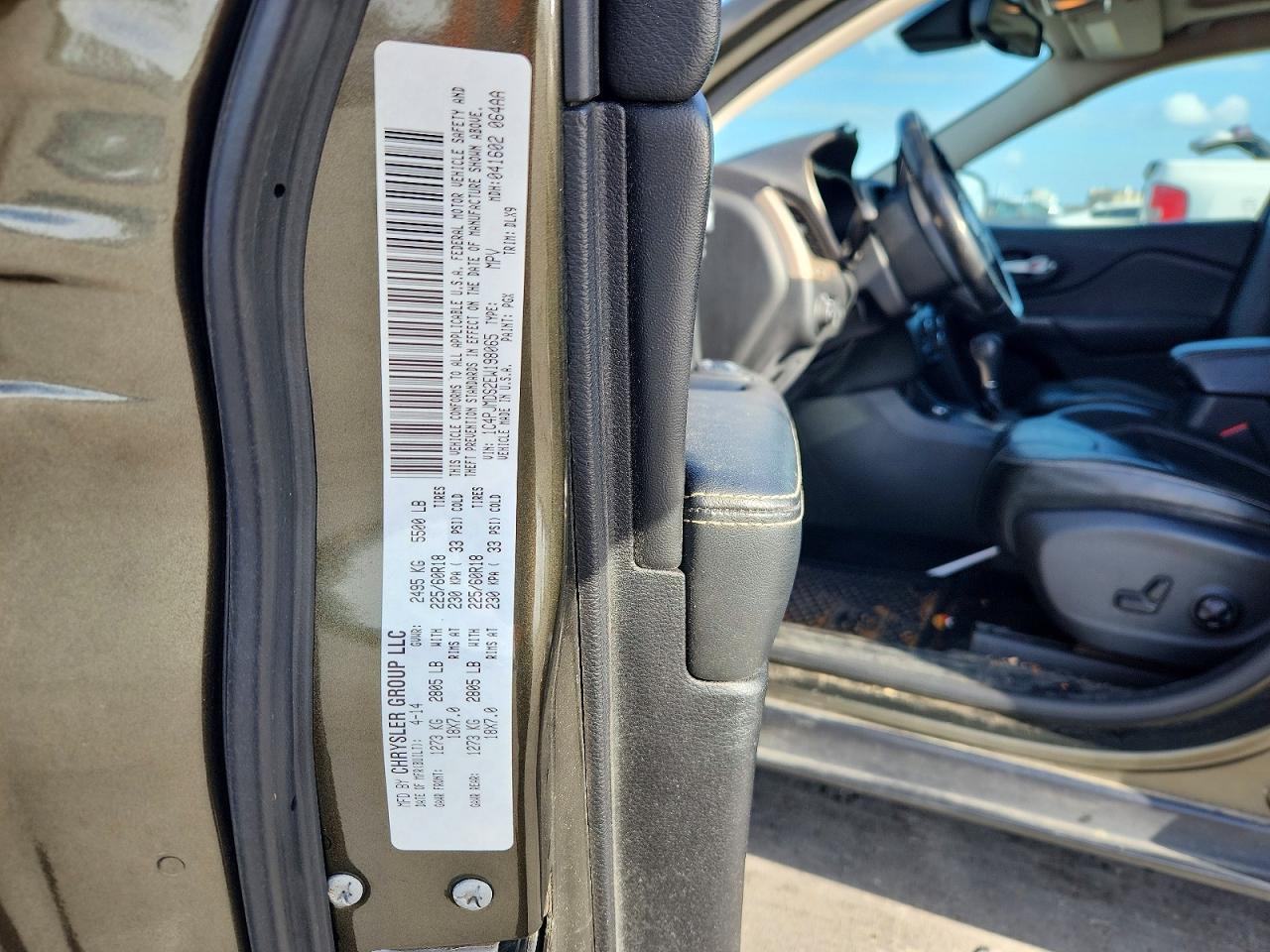 2014 Jeep Cherokee Limited - zdjęcie 13