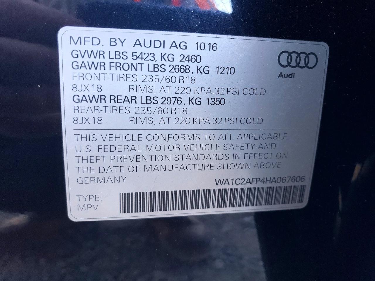 2017 Audi Q5 Premium - zdjęcie 13