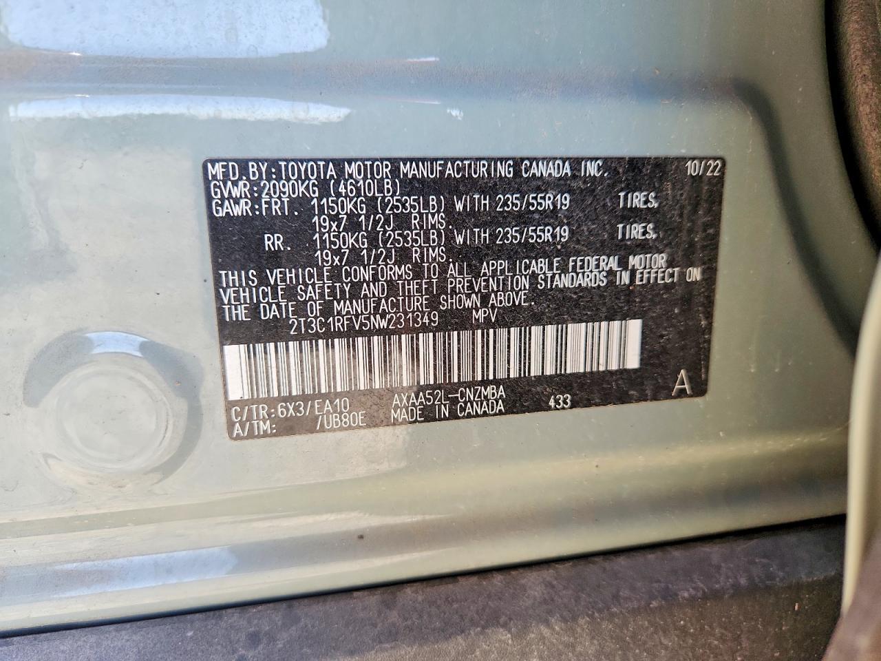 2022 Toyota Rav4 Xle Premium - zdjęcie 13