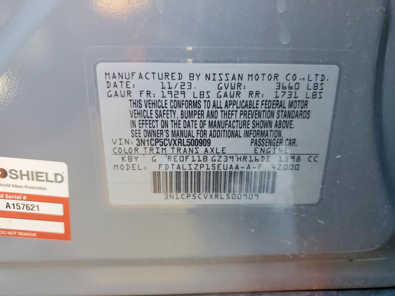 2024 Nissan Kicks Sv - zdjęcie 14