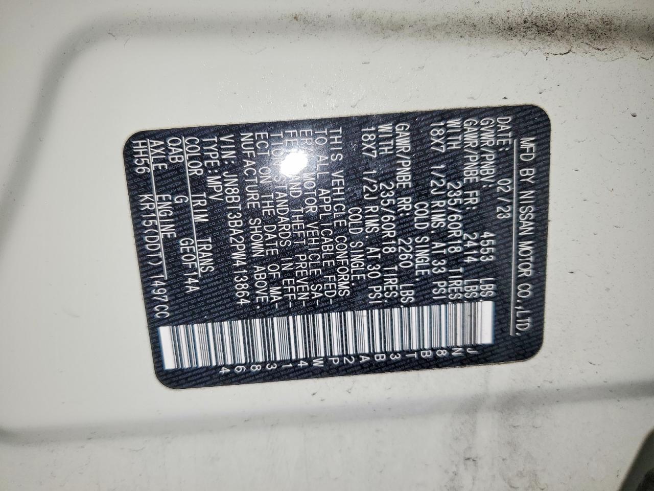 2023 Nissan Rogue Sv - zdjęcie 13