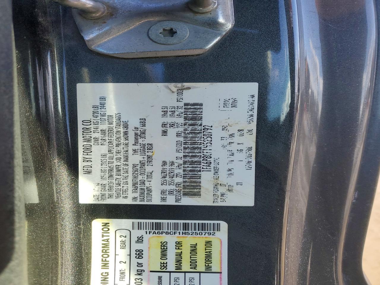 2017 Ford Mustang Gt - zdjęcie 13