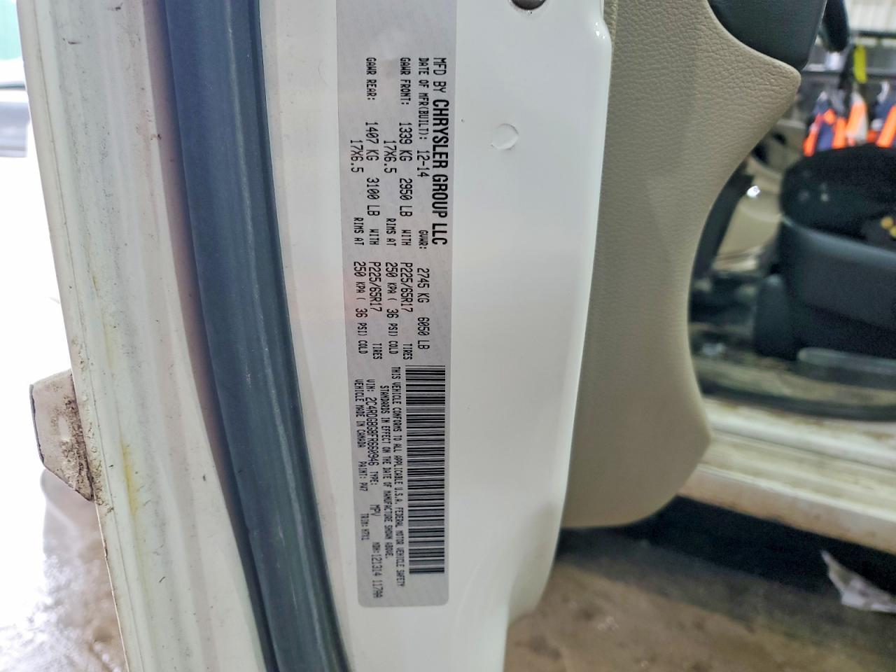 2015 Dodge Grand Caravan Se - zdjęcie 13